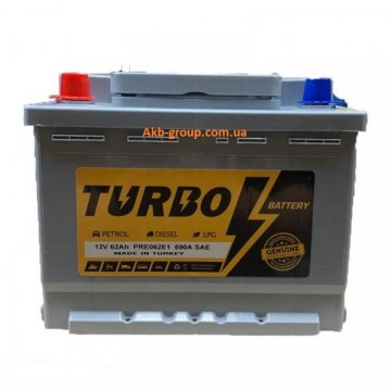 Turbo Premium 62Ah 690A L+